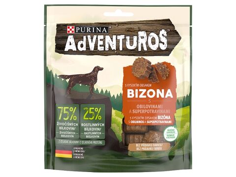 PURINA Adventuros  90 g s bizoní příchutí a brusinkovou šťávou new