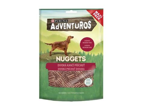 PURINA Adventuros Nuggets 300 g kančí new