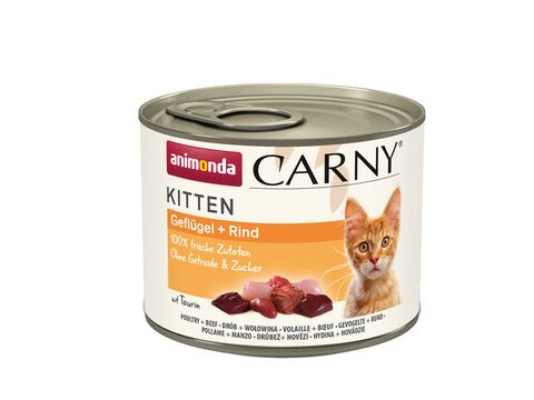 Animonda carny Kitten kuře + hovězí 200 g 