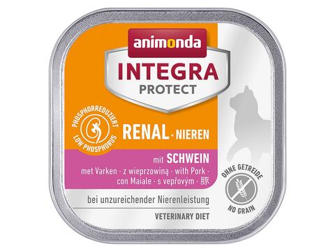 Animonda INTEGRA PROTECT NIERE/RENAL dieta vepřové maso pro kočky100 g