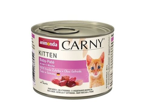 Animonda Carny Kitten Baby paté hovězí a kuře 200 g 