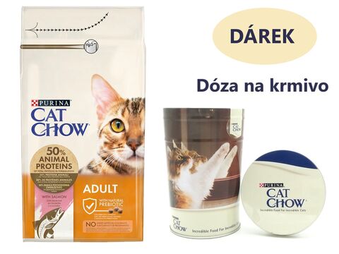 Purina Cat Chow Adult 1,5 kg tuňák a losos