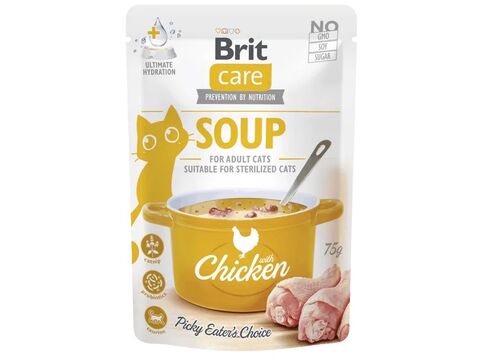 Brit Care Cat Soup with Chicken 75 g