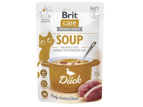 Brit Care Cat Soup with Duck 75 g