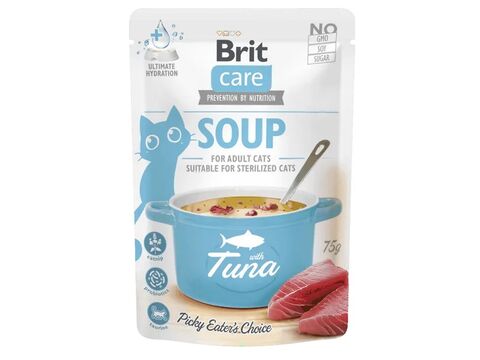 Brit Care Cat Soup with Tuna 75 g