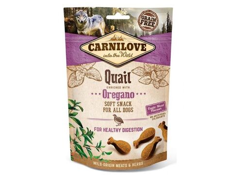 Carnilove Dog Semi Moist Snack Quail&Oregano 200 g