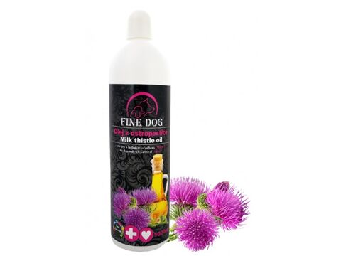 FINE DOG Olej z ostropestřce s rozprašovačem 250ml