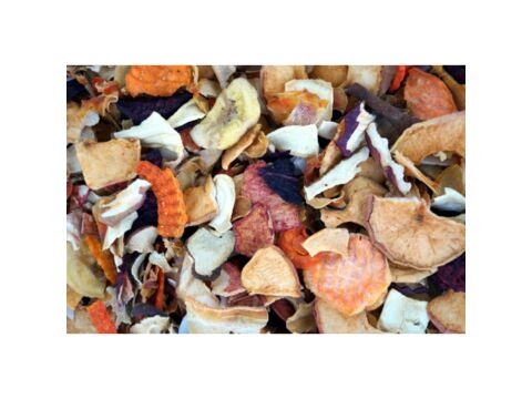 Fine Pet ovocný chipsy mix pro hlodavce 150 g