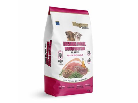 Magnum Iberian Pork & Monoprotein All Breed 12 kg + 3 kg zdarma   1.133A