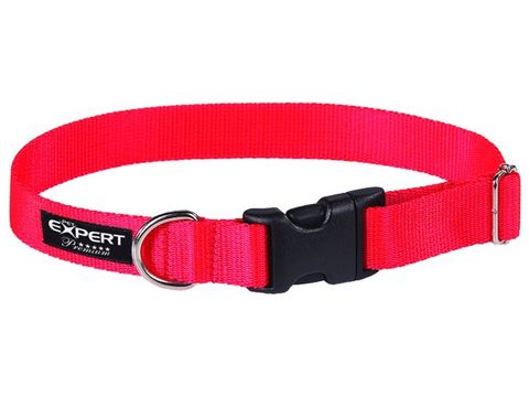 Tatrapet Pet Expert obojek na psa Basic 20 mm x 30-45 cm nylon červený