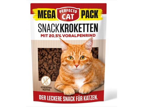 Perfecto Cat Mega Kroketten snack 20,5 % hovězí 150 g 