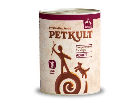 Petkult adult zvěřina 800 g grain free