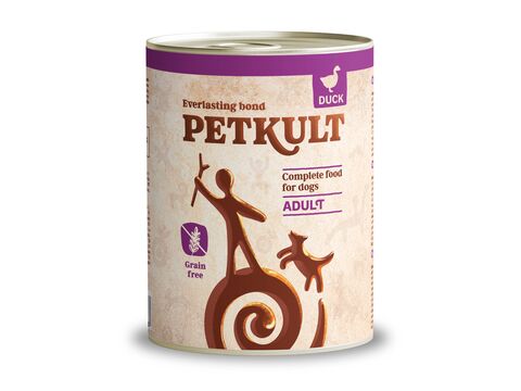 Petkult adult kachna 800 g grain free  