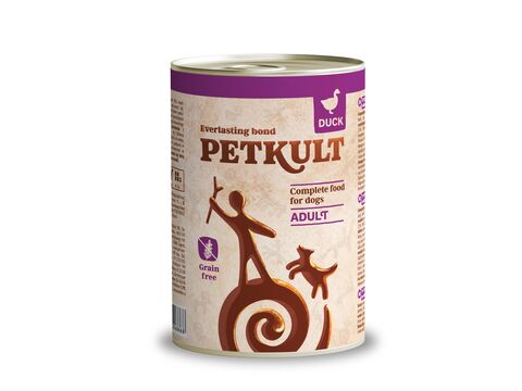 Petkult adult kachna 400 g grain free  