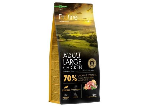 Profine Adult large chicken & potatoes 12 kg  13.355