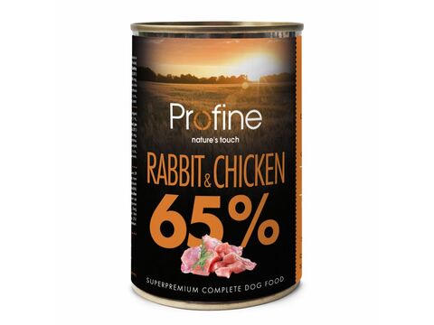 Profine 65 % Rabbit & chicken 400 g  3.225 