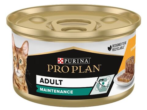 PRO PLAN CAT ADULT kuře v paštice 85 g konzerva   