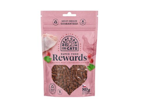 Rewards cat - kuřecí a šantou a brusinkou 80g