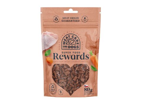 Rewards dog - kuřecí s mrkví a bazalkou 80 g