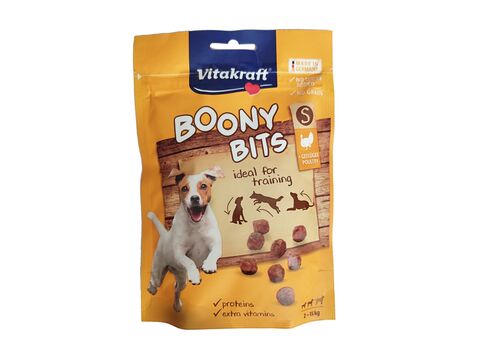 Vitakraft Dog Boony Bits S 55 g drůbeží+dárek Vitakraft beef stick hovězí 6 g