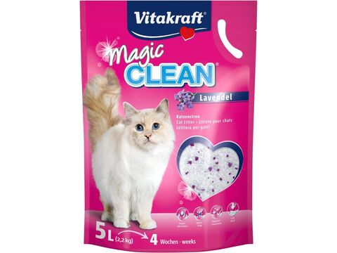 Vitakraft Magic clean levandule 5 l 