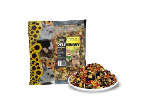 Fine Pet zeleninový mix pro hlodavce 150 g